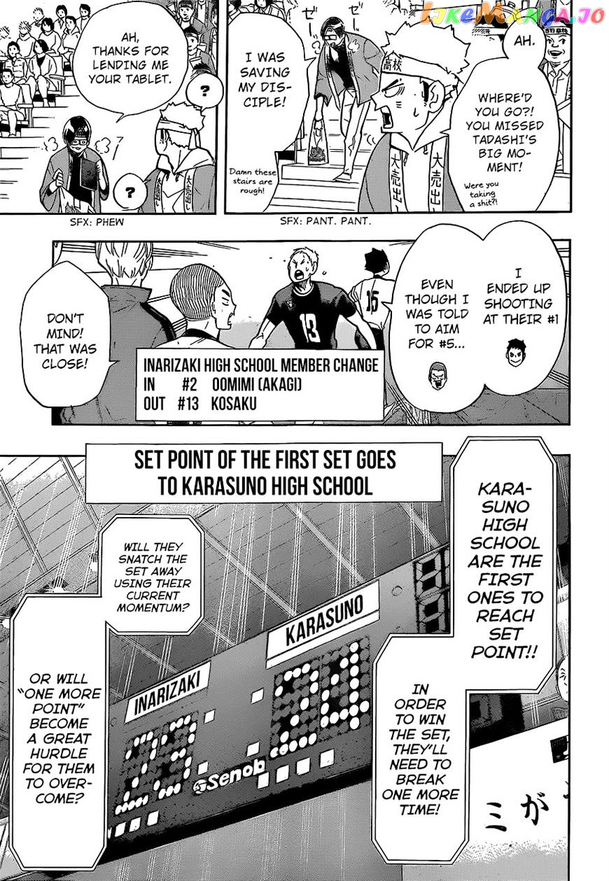 Haikyuu!!, Chapter 261 image 03